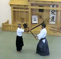 Sensei teaching class