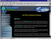 PlanetProject Homepage